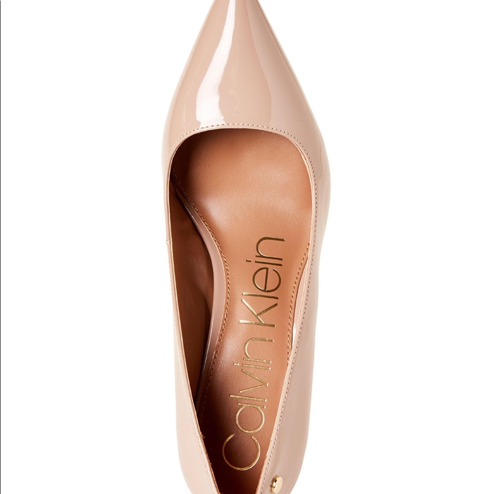 Calvin Klein Women Patent Pumps